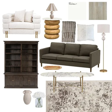 Chic Living Interior Design Mood Board by Cemre on Style Sourcebook