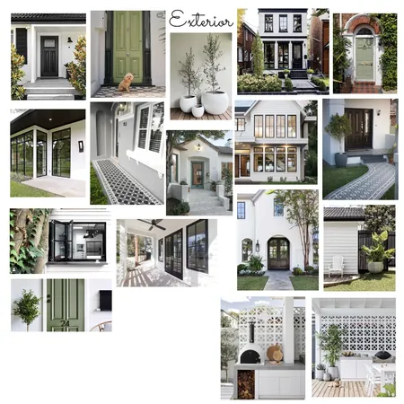 Exterior Interior Design Mood Board by GeorgiaMc on Style Sourcebook