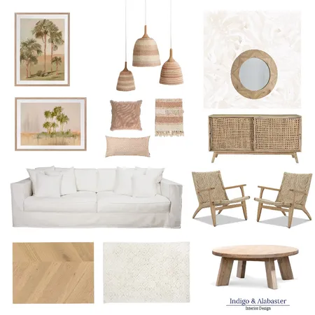 Coastal calm Interior Design Mood Board by Indigo & Alabaster Interior Design on Style Sourcebook