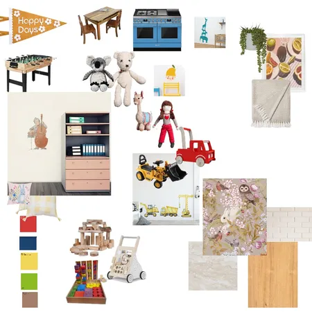 לוח השראה למשחקיה Interior Design Mood Board by ruthy1960 on Style Sourcebook