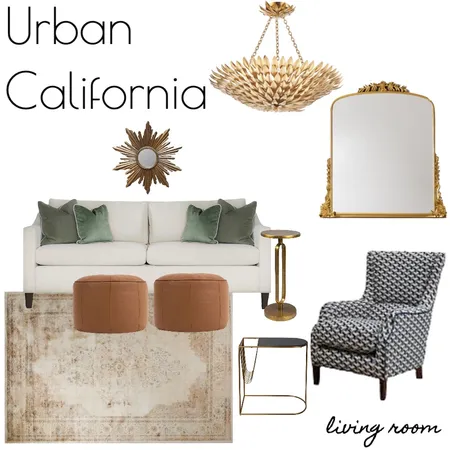 URBAN CALIFORNIA - Living room Interior Design Mood Board by RLInteriors on Style Sourcebook