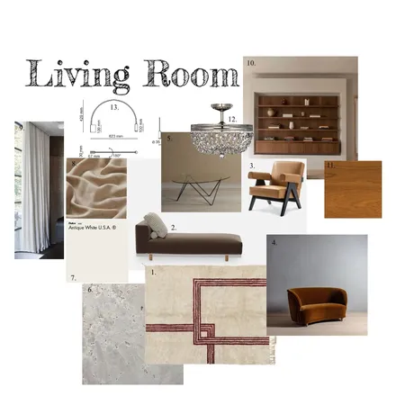 Living Room Sample Board Interior Design Mood Board by Ingrid Susanto on Style Sourcebook