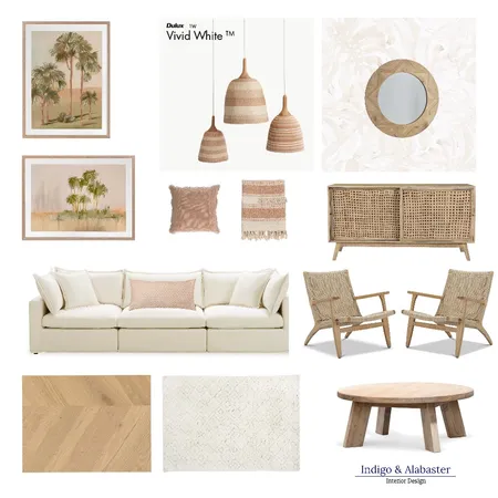 Coastal calm Interior Design Mood Board by Indigo & Alabaster Interior Design on Style Sourcebook