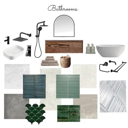 Future Bathrooms Interior Design Mood Board by GeorgiaMc on Style Sourcebook