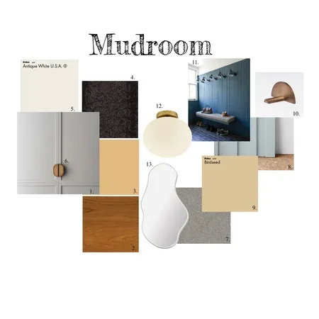 Mudroom Sample Board Interior Design Mood Board by Ingrid Susanto on Style Sourcebook