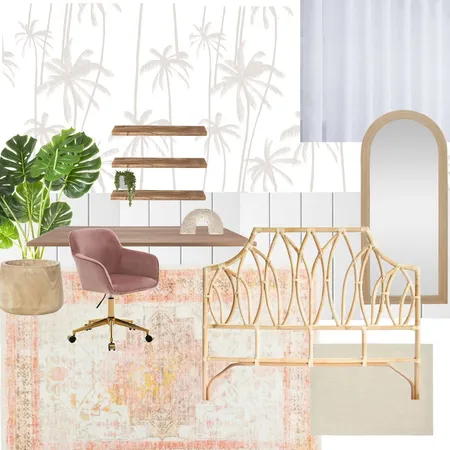 Boho Bedroom Interior Design Mood Board by melissajreader@gmail.com on Style Sourcebook