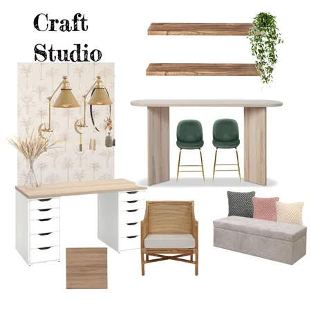 jillians art studio Interior Design Mood Board by Erick Pabellon on Style Sourcebook
