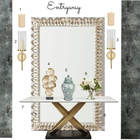 Entryway1 Interior Design Mood Board by Megha on Style Sourcebook