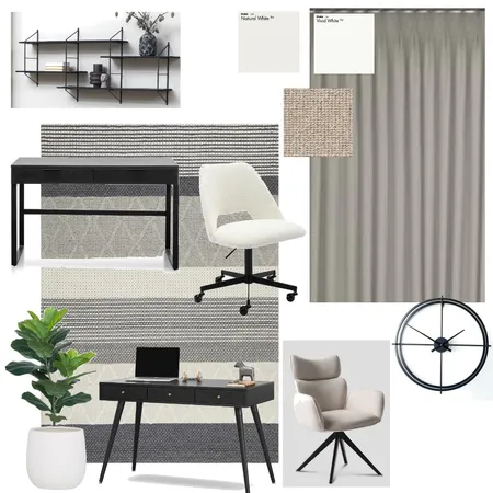 zen contemporary office Interior Design Mood Board by Design 09 on Style Sourcebook