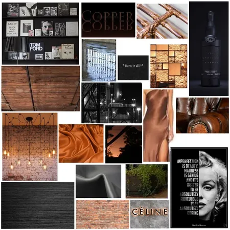 Industrial Chic Interior Design Mood Board by Likah Interior Designs on Style Sourcebook