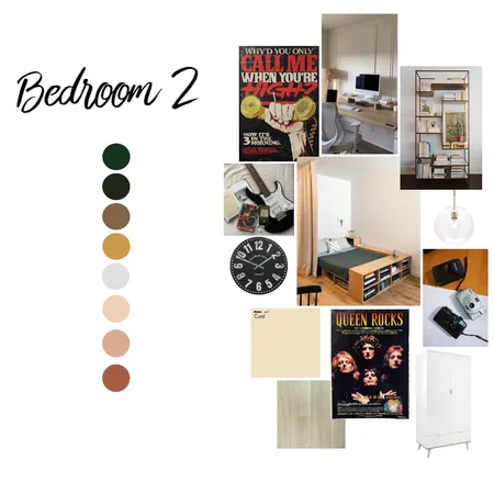 Bedroom 1 Interior Design Mood Board by Athina Marko on Style Sourcebook