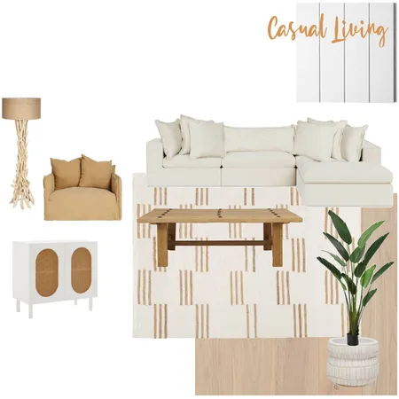 Casual Living Interior Design Mood Board by cbaica on Style Sourcebook