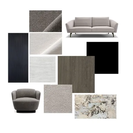 Formal Living Room and Fireplace Interior Design Mood Board by DKD on Style Sourcebook