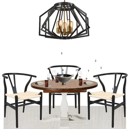 dining room Interior Design Mood Board by pattern arrangements on Style Sourcebook