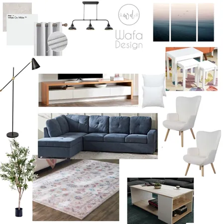 LIVING ROOM Interior Design Mood Board by wafa669 on Style Sourcebook