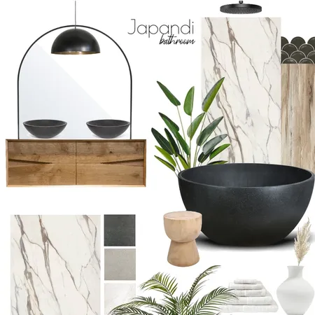 japandi bathroom Interior Design Mood Board by mihaelami on Style Sourcebook