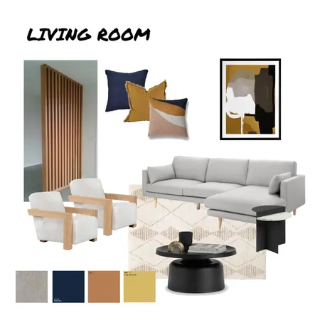 Living Room Interior Design Mood Board by AshleighG on Style Sourcebook