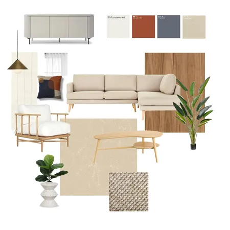 Living room Interior Design Mood Board by studiosand on Style Sourcebook