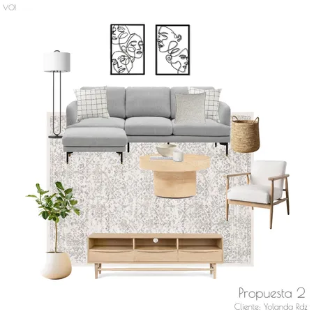 Yolanda Sala Propuesta 2 Interior Design Mood Board by On Point Staging and Design on Style Sourcebook