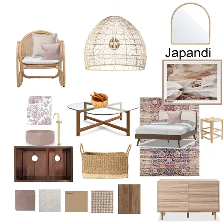 Japandi 1 Interior Design Mood Board by Tammy on Style Sourcebook