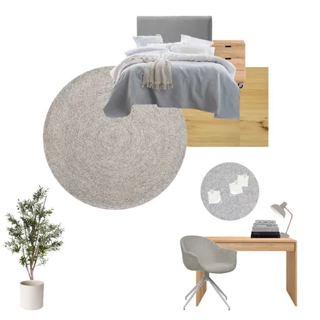 BENNETT - Bedroom 2 Sascha FINAL Interior Design Mood Board by Kahli Jayne Designs on Style Sourcebook