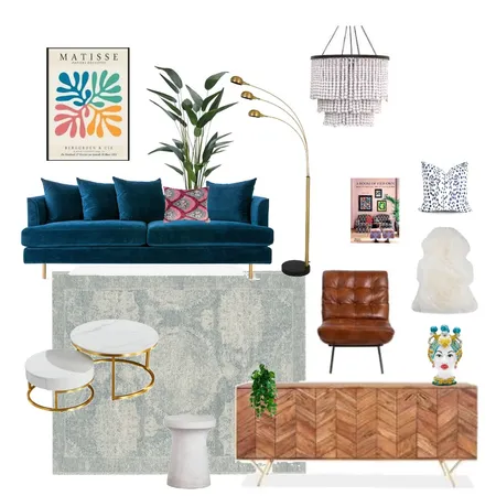 Front Room Interior Design Mood Board by Melanie Finch Interiors on Style Sourcebook