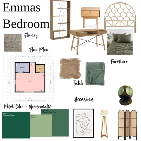 Emmas Bedroom Interior Design Mood Board by emma e on Style Sourcebook