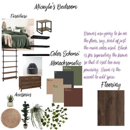 Micayla's Bedroom Interior Design Mood Board by Fancythattt on Style Sourcebook