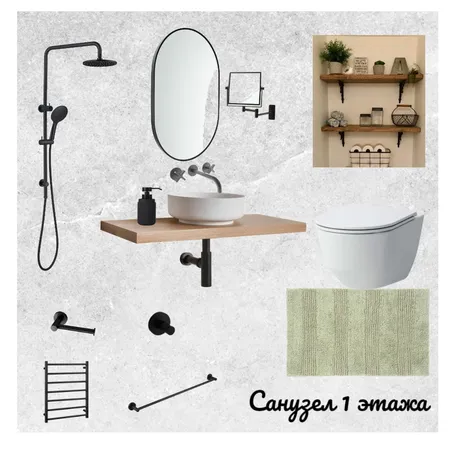 Санузел 1 этажа Interior Design Mood Board by Anfisa Fesenko on Style Sourcebook