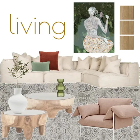 Living Room Interior Design Mood Board by Bianco Design Co on Style Sourcebook