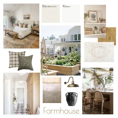 farmhouse Interior Design Mood Board by JessMamone on Style Sourcebook