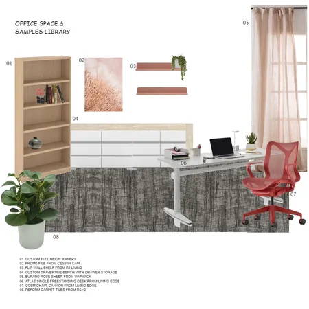 OFFICE SPACE AND SMAPLES LIBRARY Interior Design Mood Board by paulamorales.1409@gmail.com on Style Sourcebook