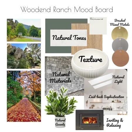 Woodend Project Mood Board Interior Design Mood Board by RNC on Style Sourcebook