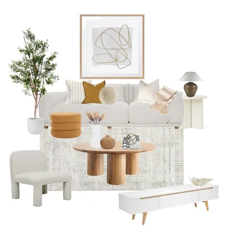 NEUTRAL LIVING Interior Design Mood Board by ESST. INTERIORS on Style Sourcebook