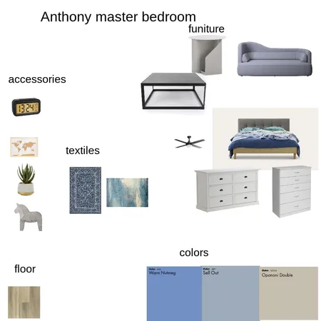 Anthony master bedroom Interior Design Mood Board by Anthony.f on Style Sourcebook