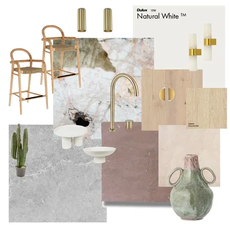 BELL ROAD PINK KITCHEN Interior Design Mood Board by zoekernan on Style Sourcebook