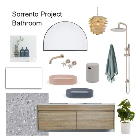 Sorrento Project Bathroom Interior Design Mood Board by Melanie Finch Interiors on Style Sourcebook