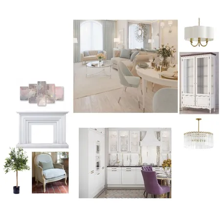 Кухня-гостиная учебный Interior Design Mood Board by Vitebskaia Iuliia on Style Sourcebook