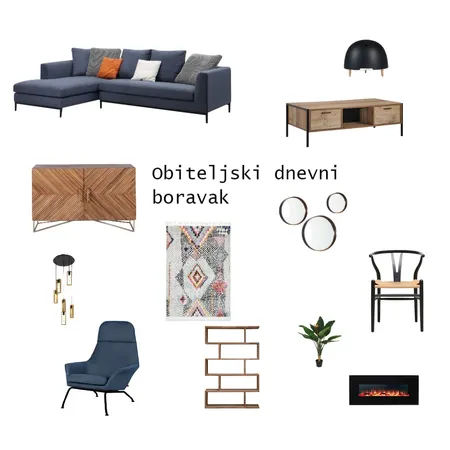 dneveni boravak obiteljski Interior Design Mood Board by samonada on Style Sourcebook