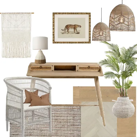 Boho office - Animal Interior Design Mood Board by My Interior Stylist on Style Sourcebook