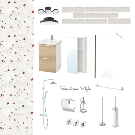 Catalin Bathroom Interior Design Mood Board by Designful.ro on Style Sourcebook