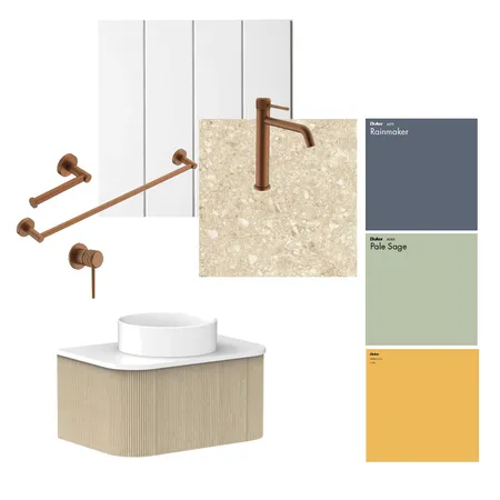 Wallaroy Bathroom Interior Design Mood Board by nemans on Style Sourcebook