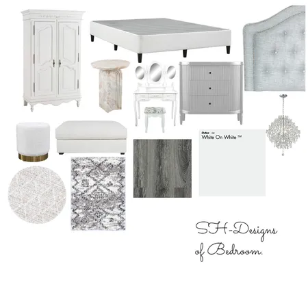 Bedroom by SH-Designs Interior Design Mood Board by SH-Designs on Style Sourcebook