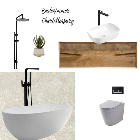 Badezimmer Charlottenburg Interior Design Mood Board by Vekus on Style Sourcebook