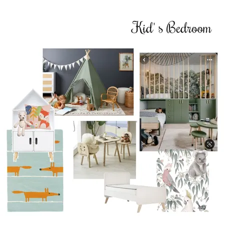 Kid's Bedroom 1 Interior Design Mood Board by demalex on Style Sourcebook