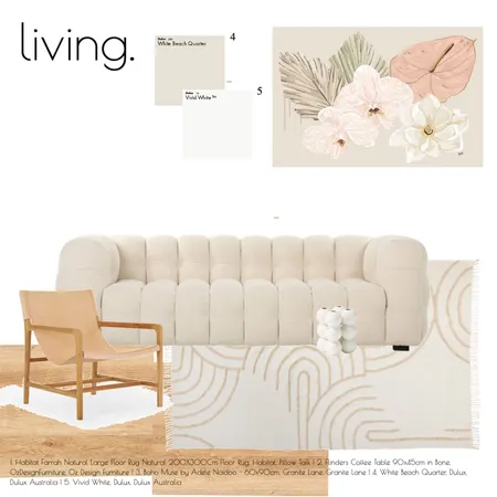 living Interior Design Mood Board by kaitv on Style Sourcebook