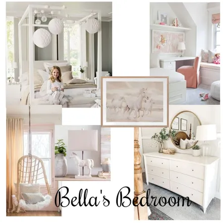 Bella's Bedroom Interior Design Mood Board by Carla Dunn Interiors on Style Sourcebook