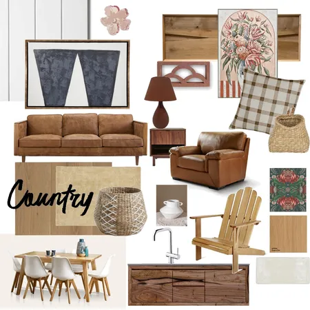 Country Mood Interior Design Mood Board by Tammy on Style Sourcebook