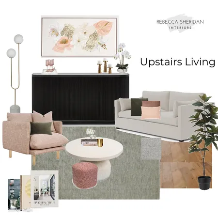 UPSTAIRS LIVING Interior Design Mood Board by Sheridan Interiors on Style Sourcebook