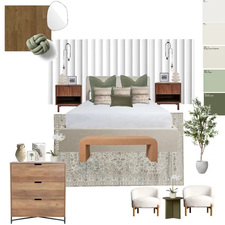 Bedroom concept 1 Interior Design Mood Board by jawaher on Style Sourcebook